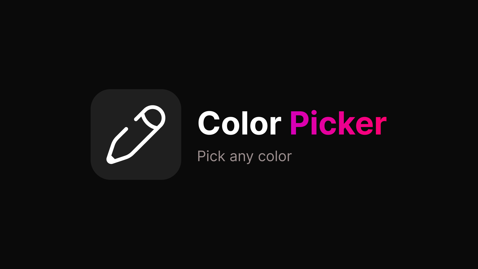 Color Picker & Eyedropper banner